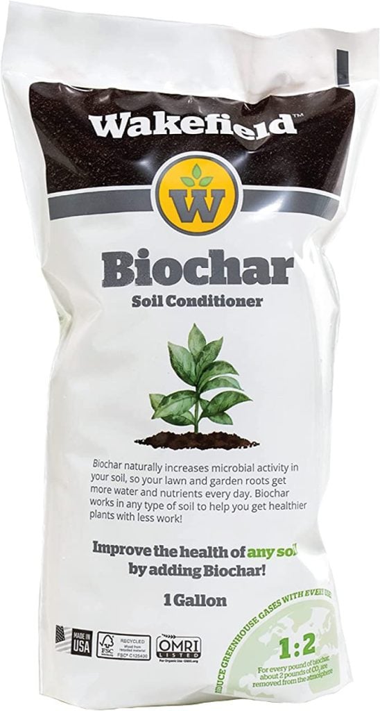 Wakefield Biochar Soil Conditioner - 1 Gallon Bag